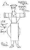 Эскиз прозодежды. Рабочий.